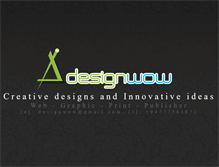 Tablet Screenshot of designwow.biz